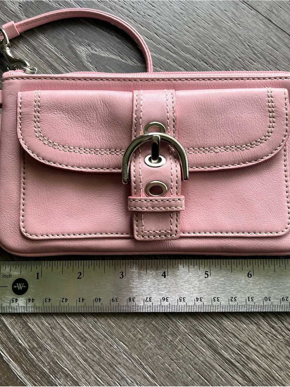 Coach wristlet soft